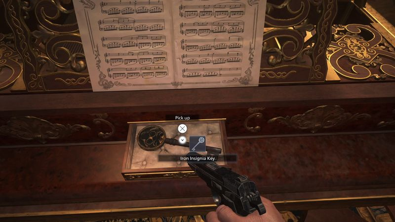 puzzle di pianoforte del villaggio malvagio residente