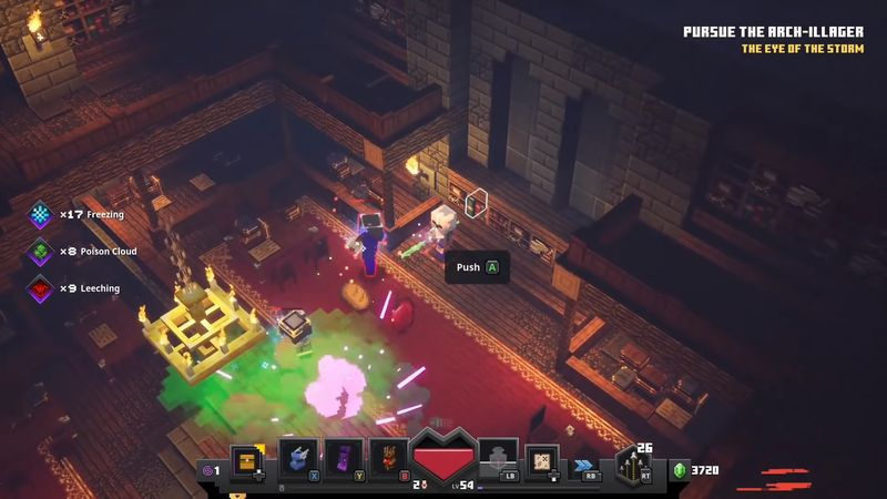 Minecraft Dungeons -riimujen sijainnit: Obsidian Pinnacle