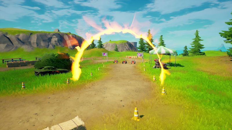 Posizioni degli anelli fiammeggianti di Fortnite