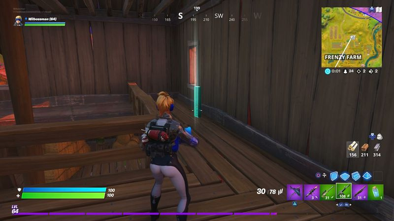 Fortnite lettera nascosta I