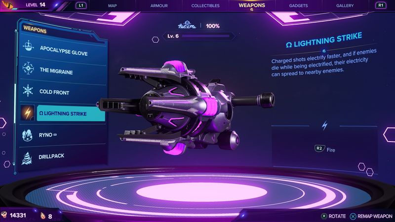 Le migliori armi di Ratchet e Clank Rift Apart