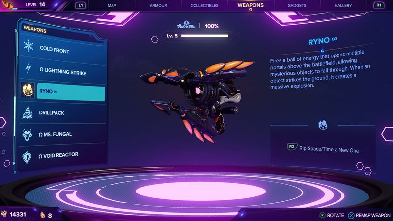 Le migliori armi di Ratchet e Clank Rift Apart