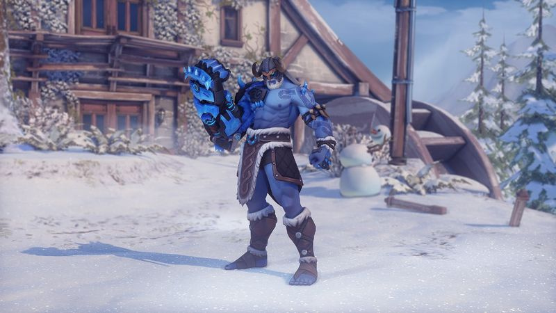 Overwatch Winter Wonderland 2019 Doomfist-skin