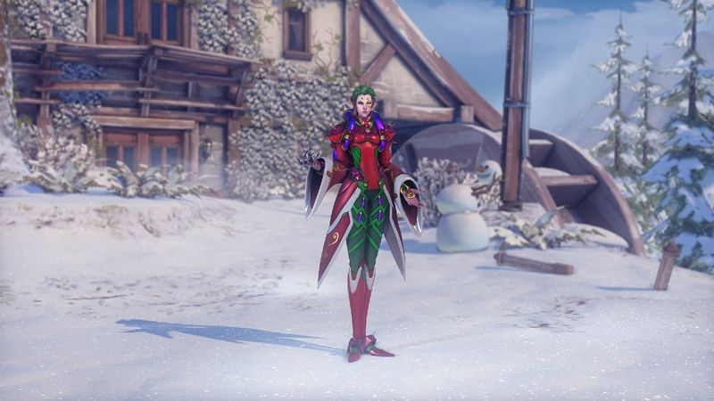 Overwatch Winter Wonderland 2019 Moira-skin