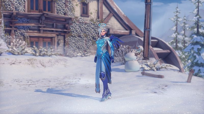 Overwatch Winter Wonderland 2019 Genade-skin