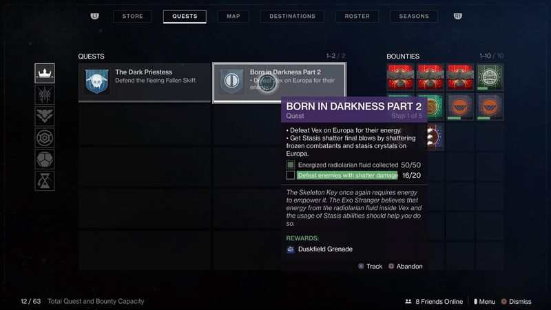 Destiny 2 Født i mørke