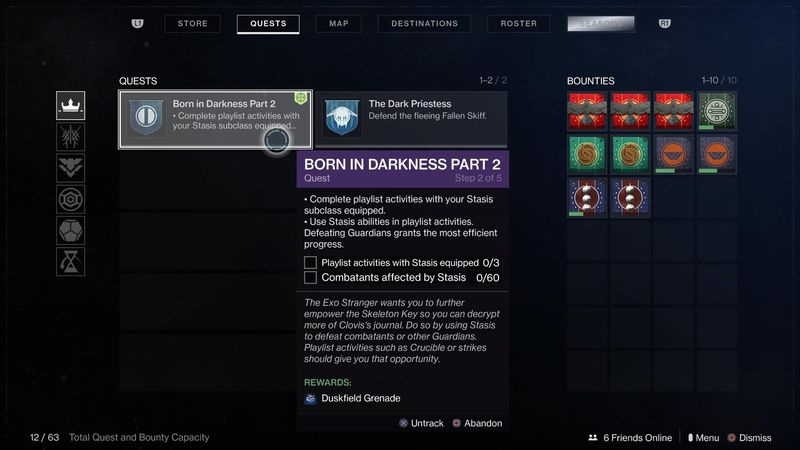 Destiny 2 Født i mørke