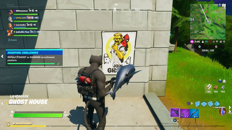 Fortnite Deadpool Challenges uge 6