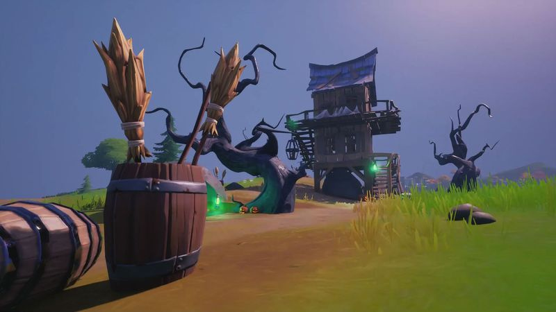 Fortnite Witch Brooms -paikat