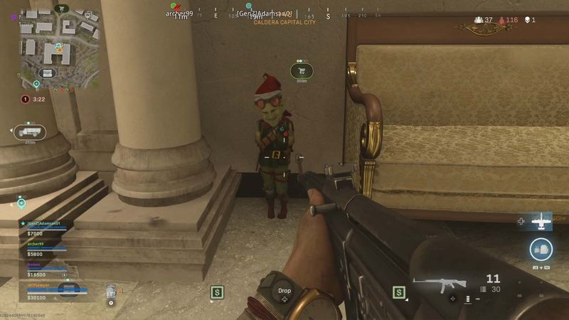 Call of Duty Warzone festliga glöd event alver