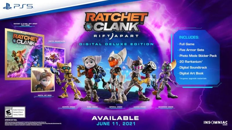 Ratchet and Clank: Rift Apart förbeställningspriser