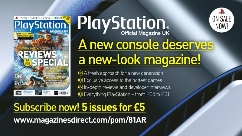 Officielt PlayStation Magazine: En ny konsol fortjener et nyt magasin! Abonner nu: 5 numre for £5
