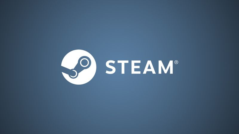 Steam-logo på blue_1080