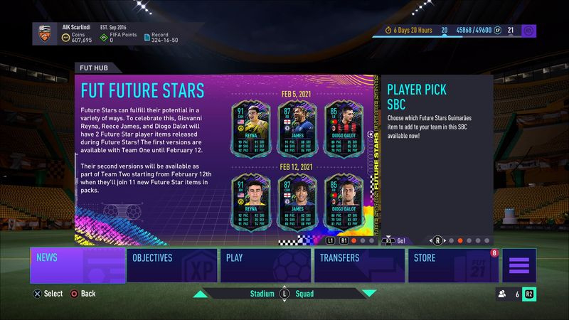 FIFA 21 Future Stars