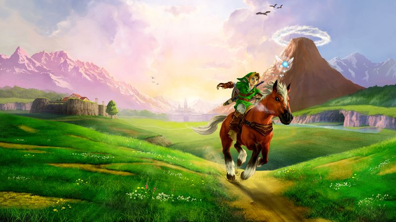 Bästa 3DS-spel - The Legend of Zelda: Ocarina of Time 3D