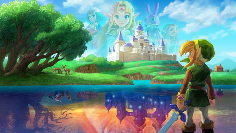 Bästa 3DS-spel - The Legend of Zelda: A Link Between Worlds