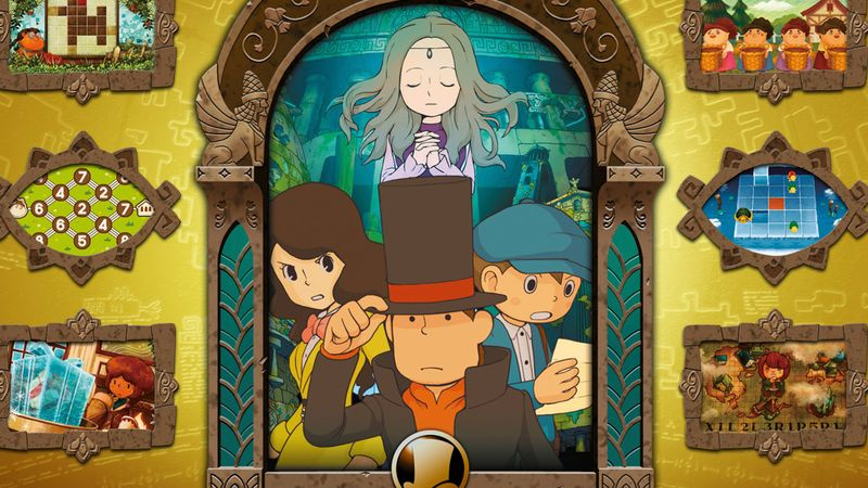 Bästa 3DS-spel - Professor Layton and the Azran Legacy