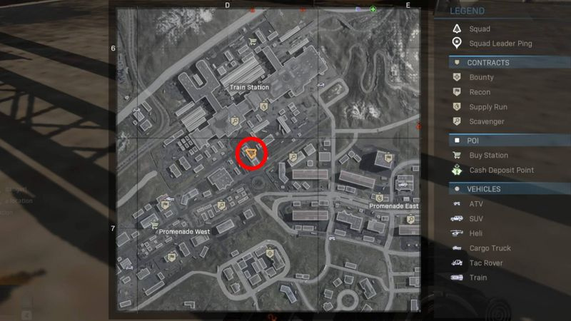 Warzone Versansk Train Station metrostation