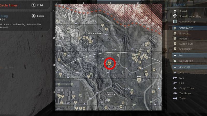 Warzone Lozoff Pass metrostation