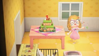Animal Crossing: New Horizons jubilæumskage