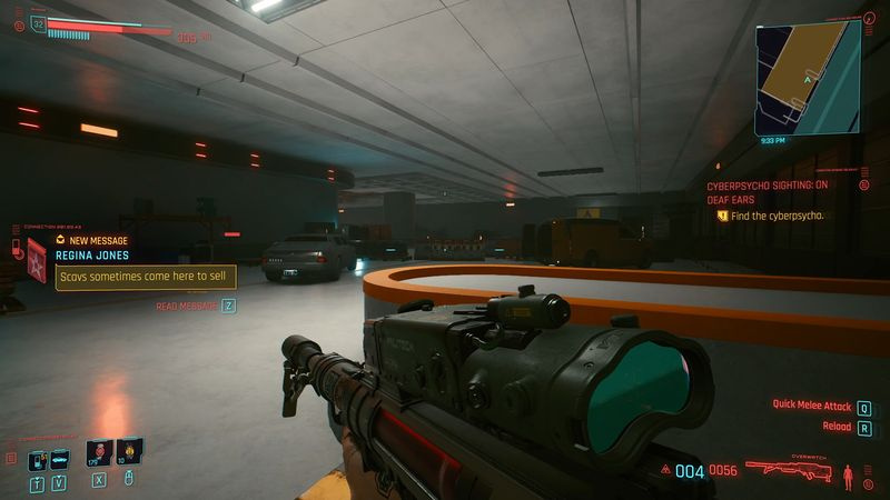 Cyberpunk 2077 Cyberpsycho Sighting: Kuuroille korville