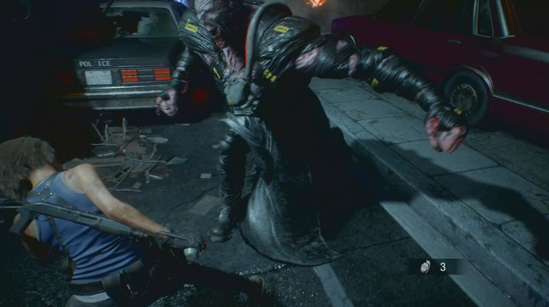 Resident Evil 3 undviger