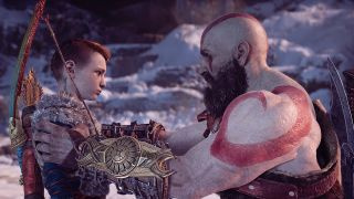 Kratos og Atreus i God of War