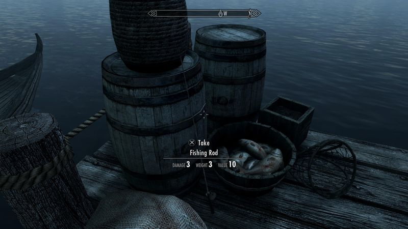 Skyrim jubileumeditie vissen