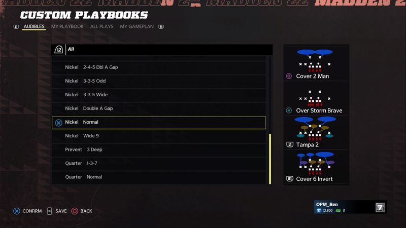 Madden 22 Playbooks