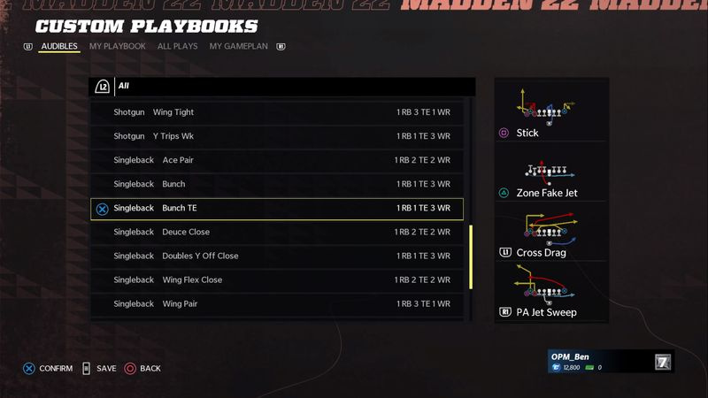 Madden 22 Playbooks