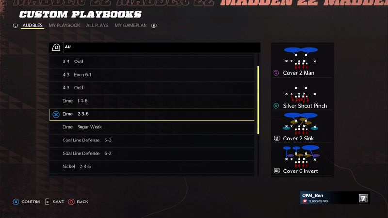 Madden 22 Playbooks