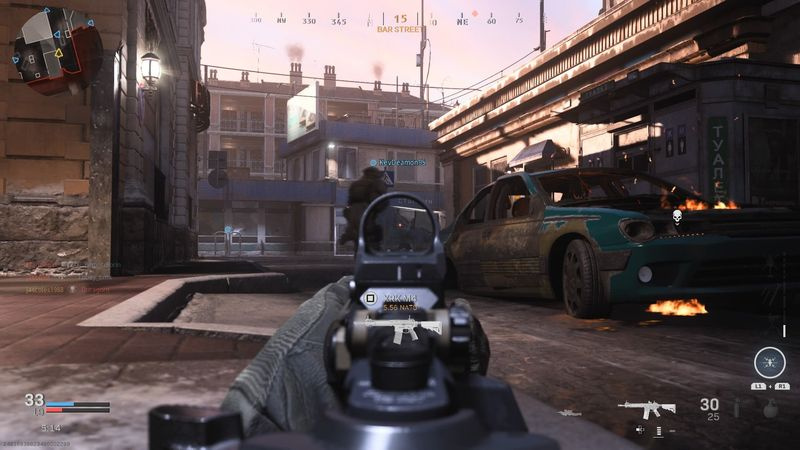 moderne oorlogsvoering team deathmatch