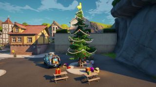 Fortnite Holiday Trees -sijainnit