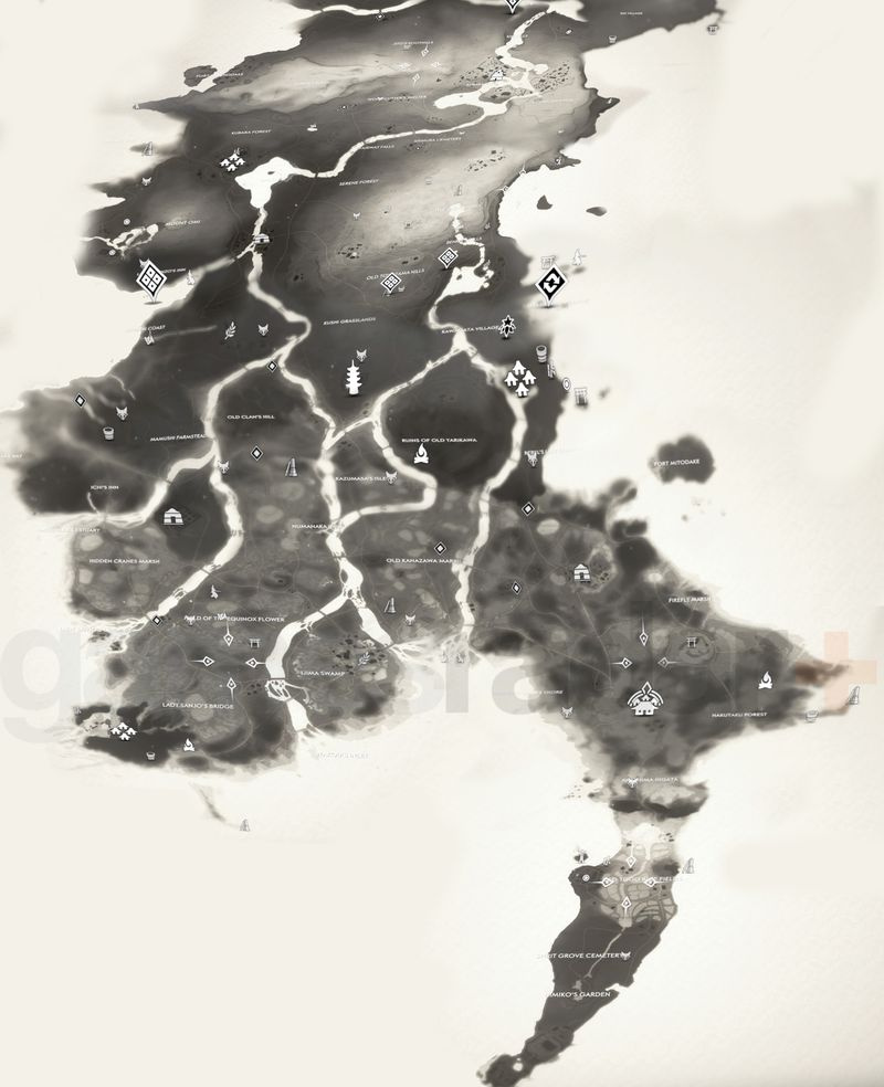 Ghost of Tsushima Toyotama karta