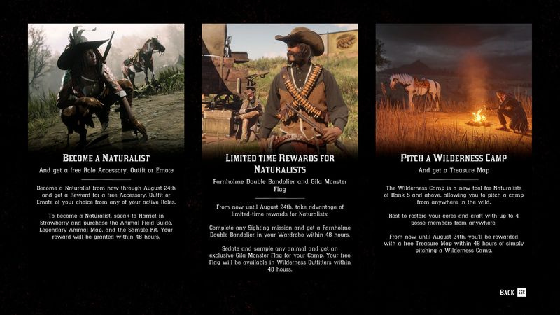 Ruolo di naturalista in Red Dead Online