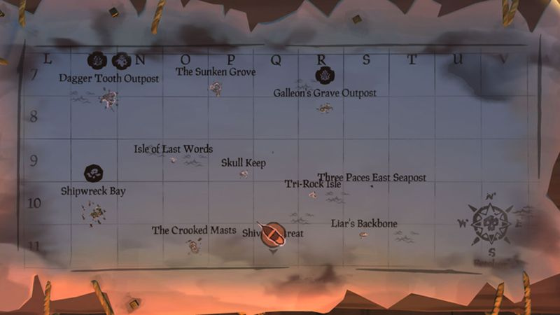 Sea of Thieves förlorade försändelser resa