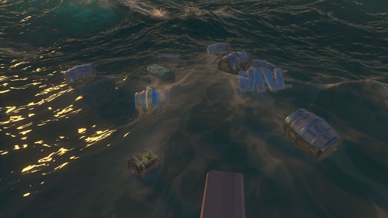 Sea of Thieves förlorade försändelser resa