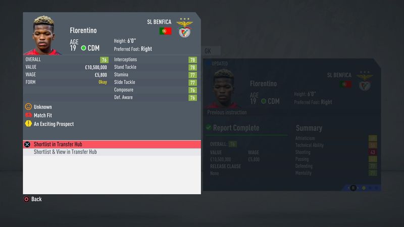 FIFA 20 beste jonge middenvelders: Florentino Luis