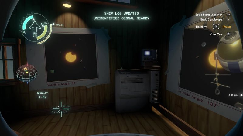 Outer Wilds DLC radiotorni kuvat