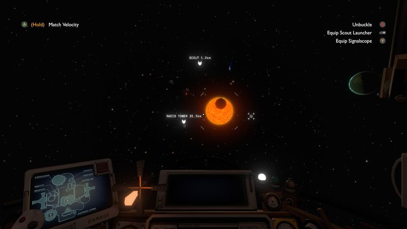 Outer Wilds DLC -radiotornisatelliittipulmaratkaisu