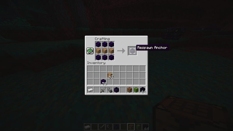 Minecraft Respawn -ankkuri