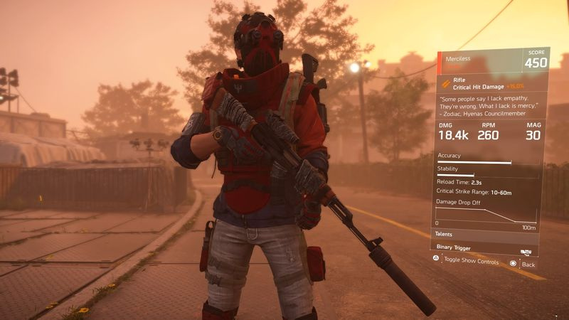 The Division 2 Exotics – Gnadenlos
