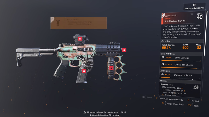 The Division 2 Lady Death