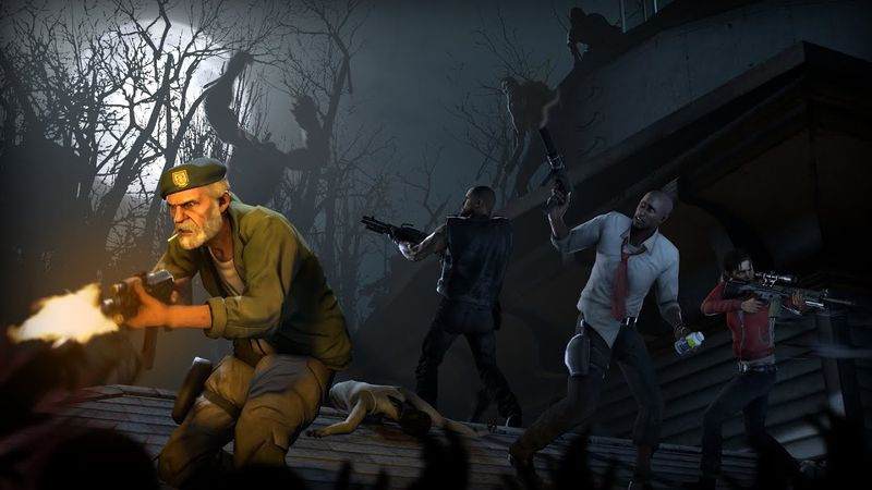 Pelit kuten Resident Evil - Left 4 Dead