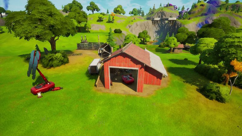 Fortnite Stark Workshop plats
