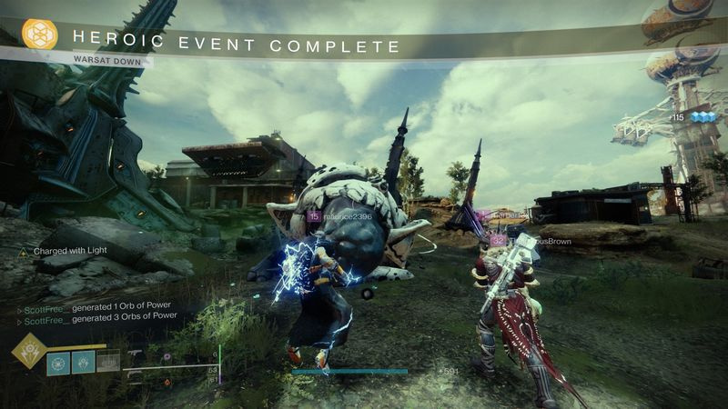 Försvara Warsat Heroic Public Event