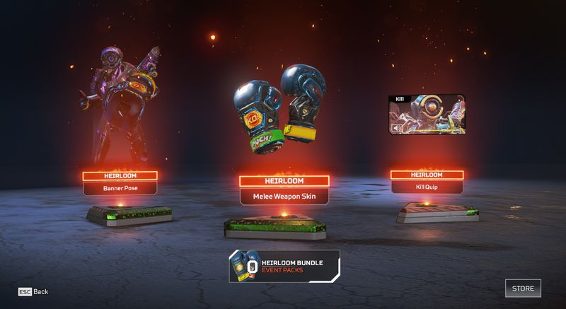 Cimeli di Apex Legends