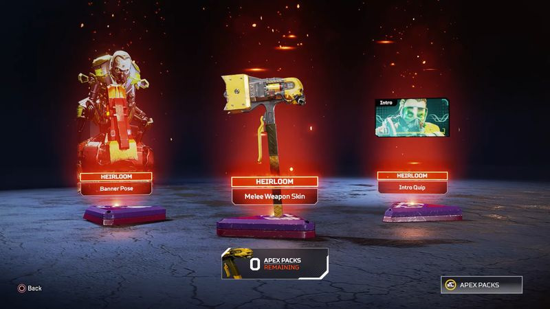 Cimeli di Apex Legends