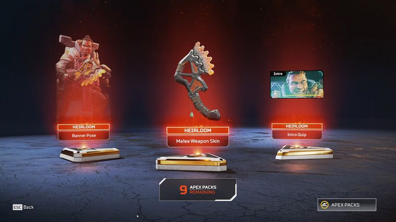 Cimeli di Apex Legends