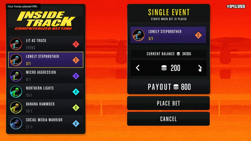 GTA Online Inside Track-fel